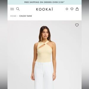 Kookai Chloe tank